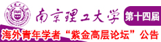 最新操逼网站南京理工大学第十四届海外青年学者紫金论坛诚邀海内外英才！